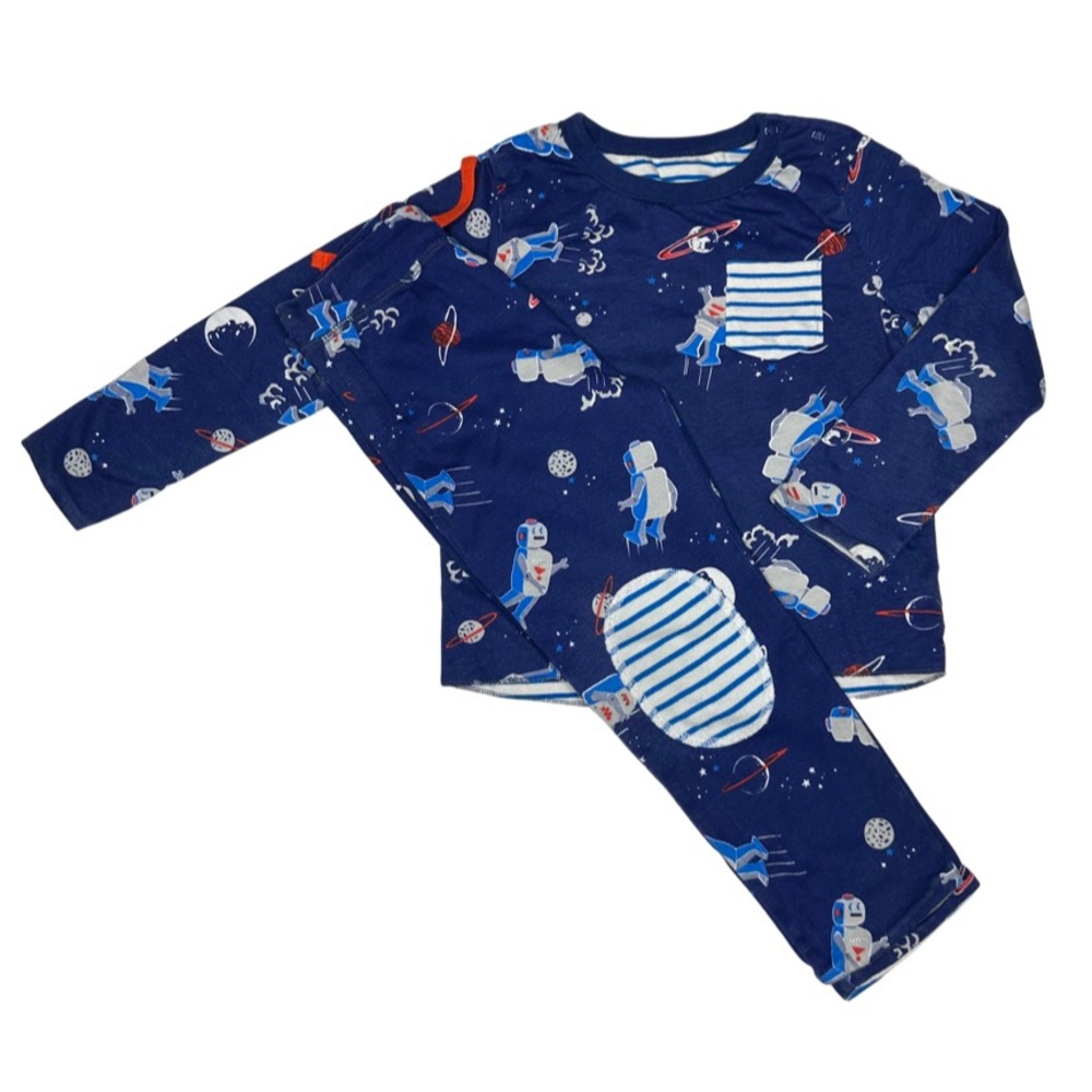 Baby Boden Space Robots‎ Reversible Outfit